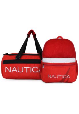 Bolso Valar + Mochila Stark roja Nautica