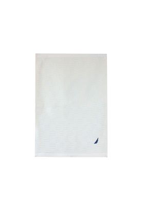 Imagen 2 del producto Toalla de manos SAVOY Nautica 100% algodón ultra suave 40x60cm blanca