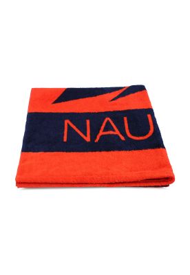 Imagen 2 del producto Toalla de playa Nautica 100% Algodón 160x80 diseño vela rojo