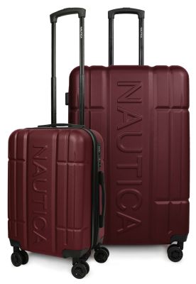 Pack 2 maletas S+L Amsterdam 10 y 23kg burdeo Nautica