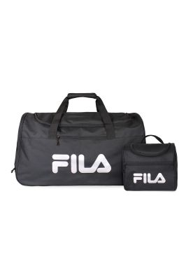 Pack Fila bolso Verona 71lts + lonchera Bonet silver
