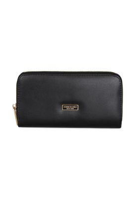 Billetera mujer Goldy negra Kenneth Cole