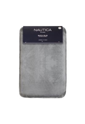 Alfombra de Baño Nautica Home flannel 40x60cm antideslizante gris