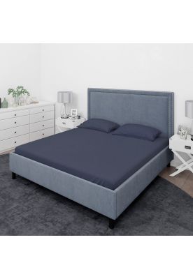 Imagen 1 del producto Juego de sábanas Nautica 4 piezas microfibra 2 plazas azul marino