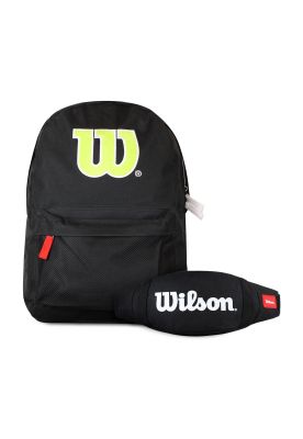 Pack Wilson mochilas San Diego negra + banano Oval negro