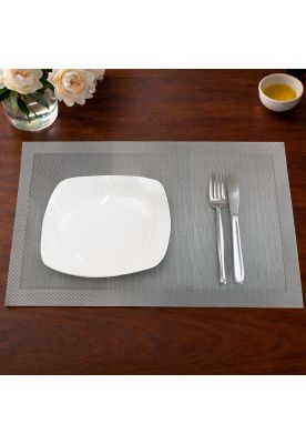 Imagen 1 del producto Pack 6 Individuales de mesa Nautica Home 45x30cm degrade gris
