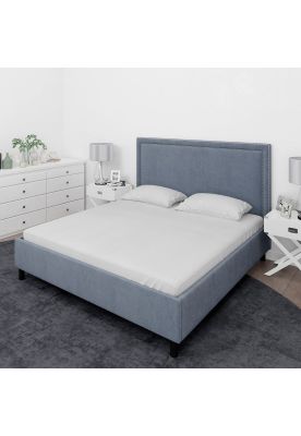 Juego de sábanas Nautica 4 piezas microfibra king blanca