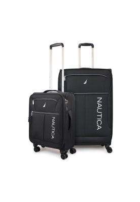 Pack 2 maletas de tela S+L Nautica Valencia 10k y 23k negra