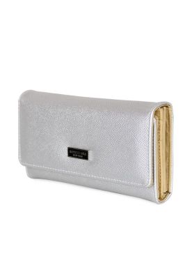 Imagen 2 del producto Billetera mujer Flap-Bessie gris Kenneth Cole