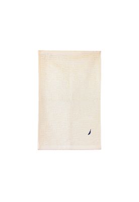 Imagen 2 del producto Toalla de cara SAVOY Nautica 100% algodón 30x50cm hipoalergénica crema