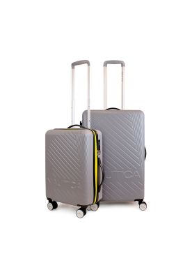 Pack 2 maletas Nautica S+M Bahamas 10kg y 20kg gris