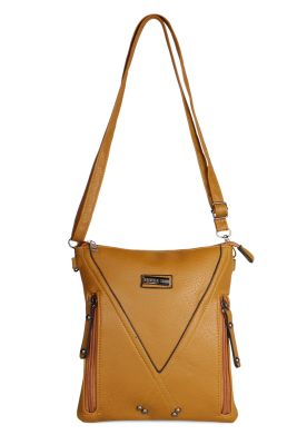 Cartera bandolera Pascal camel Anabella Sachi