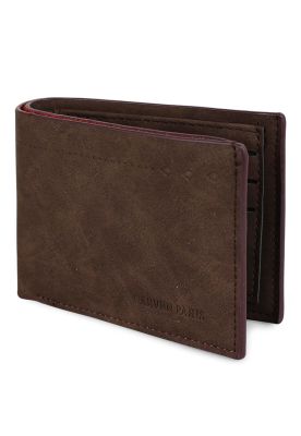 Billetera de hombre Nick café oscuro Carven Paris