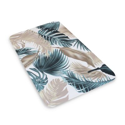 Imagen 2 del producto Alfombra de baño Nautica Home PVC antideslizante 39x69cm hojas tropicales