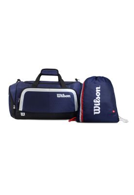 Pack Wilson bolso Kepler azul + morral Jornet azul