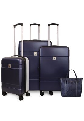 Set 3 Maletas Bora S+M+L + Cartera Leeway Azul