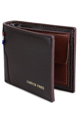 Imagen 2 del producto Billetera de hombre Matt café oscuro Carven Paris