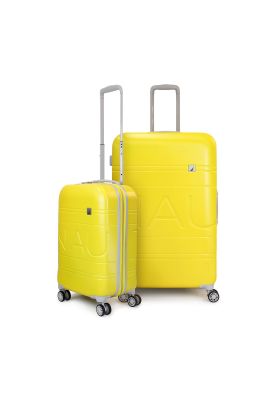 Pack 2 maletas S+L Nautica Palermo 10k y 23k amarillo