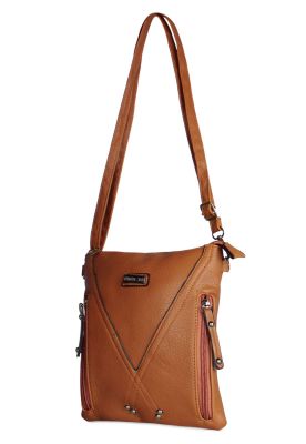 Imagen 2 del producto Cartera bandolera Pascal café Anabella Sachi