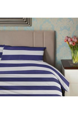 Juego de Sábanas Nautica 3piezas microfibra 1,5 Plazas diseño azul marino