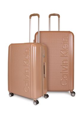 Pack 2 maletas Rome mediana 20kg+grande 23kg beige Calvin Klein