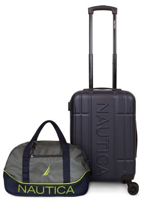 Pack Nautica Maleta cabina Amsterdam azul + Bolso Mannar gris