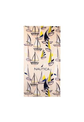 Toalla de playa 100% Algodón 160x80 diseño barcos Nautica