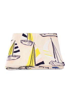 Imagen 2 del producto Toalla de playa 100% Algodón 160x80 diseño barcos Nautica