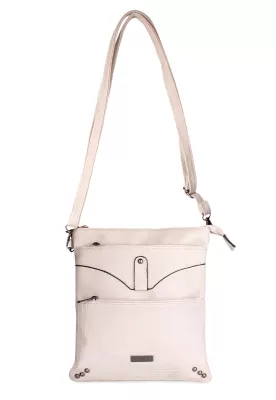 Cartera bandolera Felicia blanca invierno Anabella Sachi