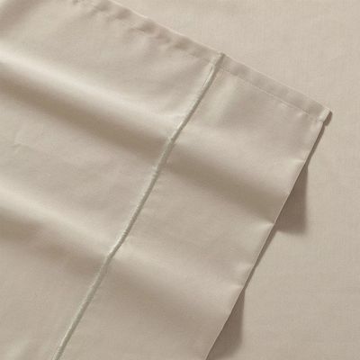 Imagen 2 del producto Juego de Sábanas Nautica 3piezas microfibra 1,5 Plazas beige