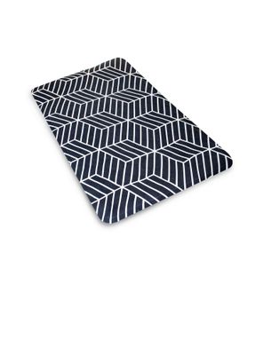 Imagen 2 del producto Alfombra de baño Nautica Home PVC antideslizante 39x69cm azul-blanco