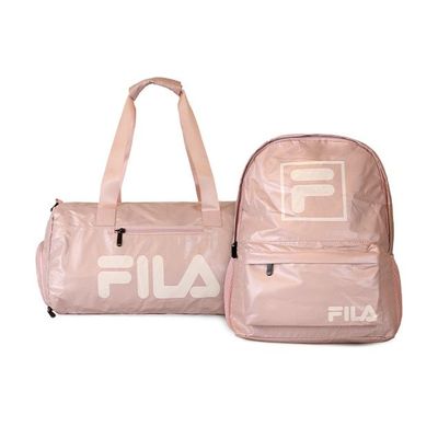 Pack Mochila + Bolso Bolonia Rosa