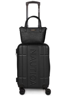 Pack Nautica Maleta cabina Amsterdam negra + Bolso Delray
