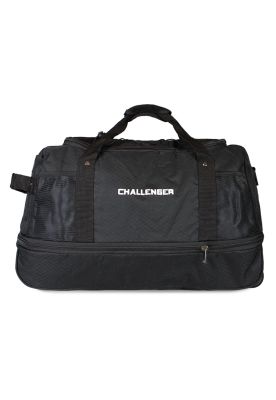 Bolso tipo Mochila con ruedas Challenger negro