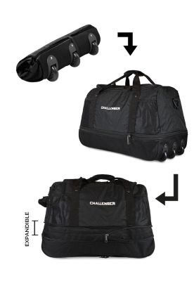 Imagen 2 del producto Bolso tipo Mochila con ruedas Challenger negro