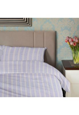 Juego de Sábanas Nautica 3piezas microfibra 1,5 Plazas lineas celeste