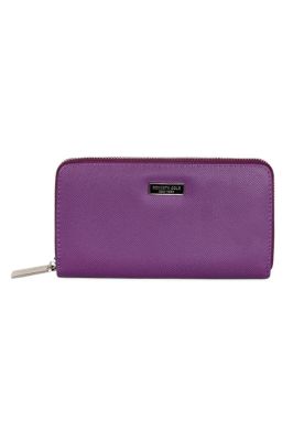 Billetera mujer Bessie morada Kenneth Cole