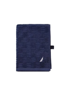 Toalla de cara SAVOY Nautica 100% algodón 30x50cm hipoalergénica azul marino