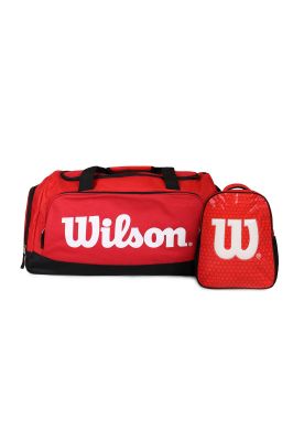 Pack Wilson bolso Luton rojo + mochila Sweet infantil roja