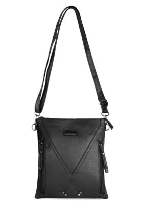 Cartera bandolera Pascal negra Anabella Sachi