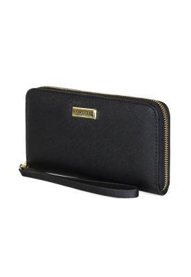 Imagen 2 del producto Pack Billetera Jaeda negra + Pañuelo Omani negro Kenneth Cole