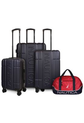 Set 3 Maletas Amsterdam S+M+L + Bolso Mannar S rojo Nautica