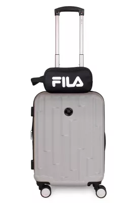 Pack Maleta cabina con usb Flip gris 10kg + Neceser Spark Fila