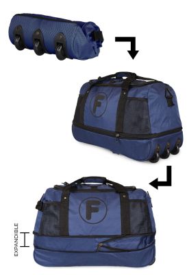 Imagen 2 del producto Bolso tipo mochila con ruedas Goliat azul F la maleta de chile