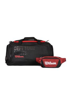 Pack Wilson bolso Ulsan negro + banano Vindex rojo