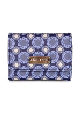 Billetera de mujer America azul Nautica
