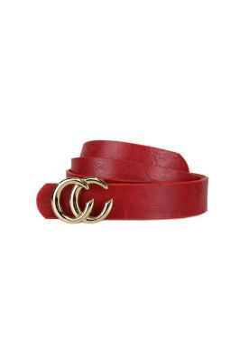 Cinturón mujer Siena rojo Carven