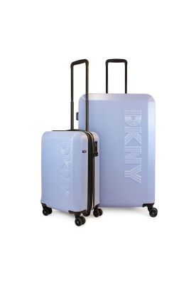 Pack 2 Maletas Donna Karan Lumina S 10kg + L 23kg celeste DKNY