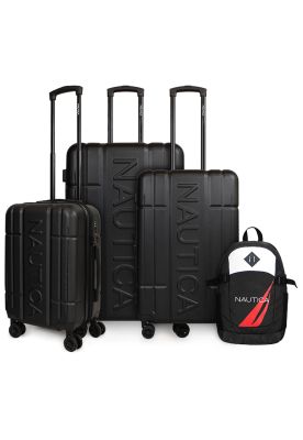 Set 3 Maletas Amsterdam S+M+L + Mochila Atlas bk Nautica