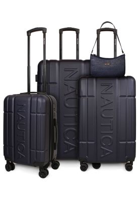 Set Nautica 3 Maletas Amsterdam S+M+L + Cartera Delray azul